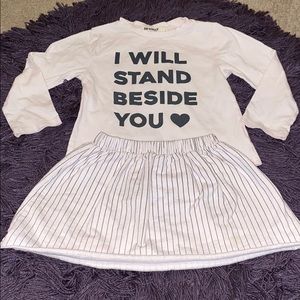 I will stand beside you outfit light pink